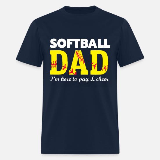 softball dad shirts' Men's T-Shirt 